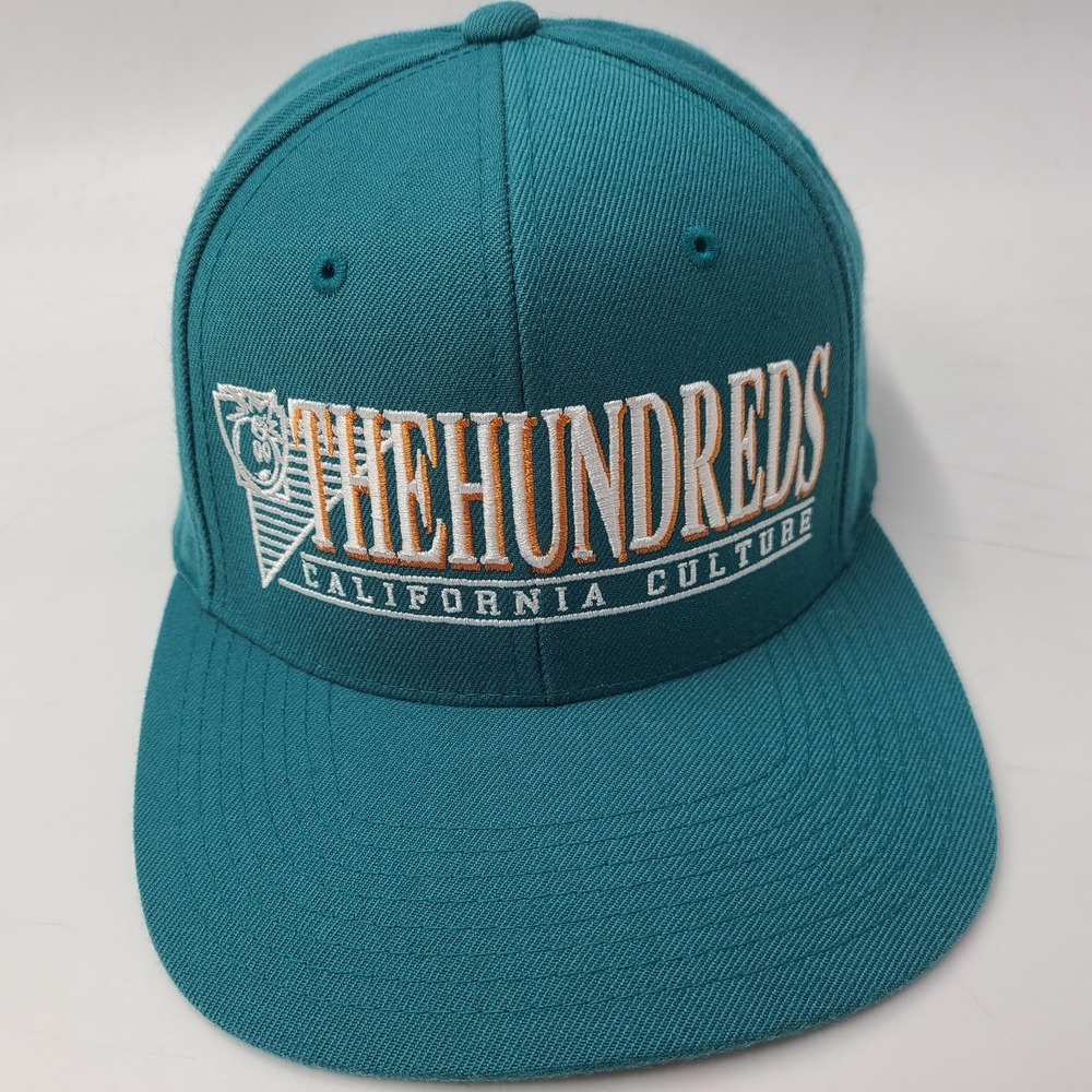 The Hundreds Hat Snapback Blue Wool Blend California Culture Skate‎ Skateboard